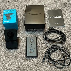 Amazon Echo Auto. Never used.